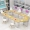 Heart IKEA nhóm trường tiểu học tư vấn bàn học và ghế khâu bàn hội nghị trẻ em sơn bàn cửa hàng đồ nội thất chính thức - Nội thất giảng dạy tại trường