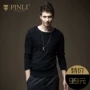 PINLI sản phẩm nam mùa xuân mới cotton mỏng vòng cổ áo len triều S171110083 áo khoác len nam
