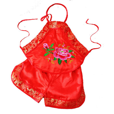 夏薄款套装男女宝宝肚兜 商品反馈