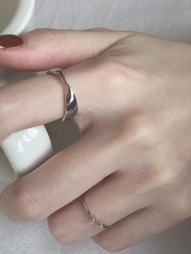 Дизайнерское модное кольцо подходит для мужчин и женщин для влюбленных, простой и элегантный дизайн