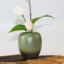 流 轩 Bình hoa nhỏ retro Hoa hình trụ nhỏ Hoa cắm hoa cắm hoa Bình gốm đựng lọ hoa Zen - Vase / Bồn hoa & Kệ giỏ sắt treo ban công Vase / Bồn hoa & Kệ