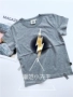 Mỹ DC Phim Hoạt Hình Flash Trẻ Em Mới của Ngắn Tay Áo T Chàng Trai Nóng Dập Bông T-Shirt Tops áo phông cộc tay bé gái