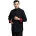 Nam Tang phù hợp với áo khoác mùa thu trung niên áo sơ mi nam Trung Quốc quần áo dài tay cotton hai mặt trẻ trung phong cách Trung Quốc - Trang phục dân tộc