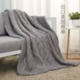 Cộng với giải phóng mặt bằng sinh thiết gai nhau chăn mặt cashmere chăn + Leisure chăn đan Bắc Âu chăn ngủ trưa chăn - Ném / Chăn mền nỉ dày