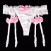 Slings nữ siêu mỏng trong suốt phù hợp với garter ren gợi cảm dây đeo vớ 2 bộ 3822 - Nịt Tất