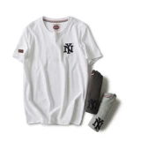 Вымойте и втирайте волосы! Пули, футболки для внешней торговли, мужчины, хвост на вышивном круге с помощью шейного круга