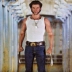 Wolverine với áo vest rộng miệng đen trắng mỏng mùa hè thời trang nam mới giản dị màu rắn tay - Lót áo ba lỗ nam form rộng Lót