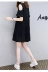 Mùa hè 2019 mới của phụ nữ xu hướng thời trang Hàn Quốc rộng kích cỡ là váy quây mỏng dài - A-Line Váy A-Line Váy