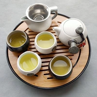 Чайный сервиз, комплект, чай, глина, чашка, простой и элегантный дизайн