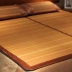 Jiuzhutang thảm thảm tre hai mặt mat gấp tre mat 1.8 m giường sinh viên duy nhất mat 1.5 m 1.2 mua chiếu trúc Thảm mùa hè