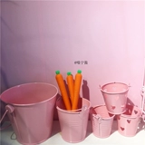 Брендовая розовая настольная система хранения, украшение, держатель для ручек подходит для фотосессий, реквизит