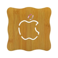 Apple, квадратный, большой