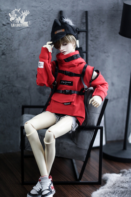 taobao agent [La Lucyfulx Uncle Luo] {Wolf Hunting Boy} BJD baby jacket jeans suit