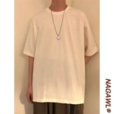 Трендовая футболка с коротким рукавом, летняя летняя одежда для влюбленных, цветная парная одежда, оверсайз, коллекция 2021