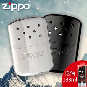 Руки Zippo -плавная печь в оригинальном подлинном серебристо -серебряном серебристо -серебристом