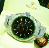Rolex Rolex Milgauss Series 116400GV Green Glass Lightning Игла