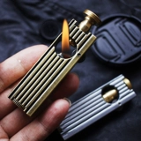 Мужская ретро медная старомодная антикварная зажигалка на керосине, делается под заказ, подарок на день рождения