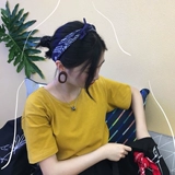 Платок, повязка на голову, брендовый аксессуар для волос, ретро универсальный ободок, популярно в интернете