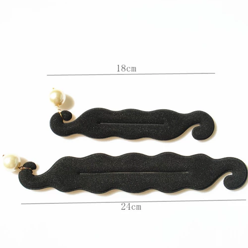 Поролоновая большая заколка для волос, аксессуар для волос