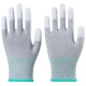 12 đôi găng tay nylon sợi carbon chống tĩnh điện, bảo hộ lao động điện tử không bụi, chống mài mòn, mỏng, thoáng khí và chống trượt găng tay da hàn