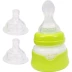 Bình thủy tinh pha lê kim cương chai nhỏ 60ml nhỏ sơ sinh cho bé ăn nước uống thuốc nhỏ ngậm núm vú giả - Thức ăn-chai và các mặt hàng tương đối