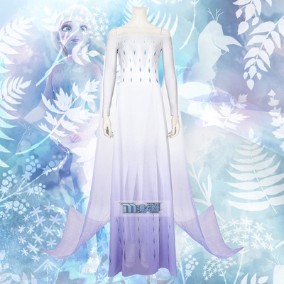 taobao agent White dress, “Frozen”, cosplay