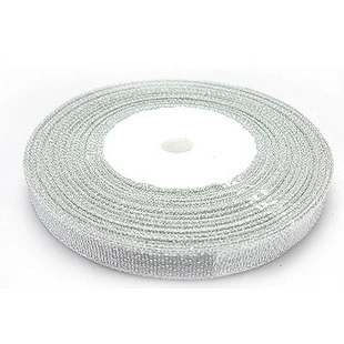 Декоративные золотисто -зеленый лук Материалы DIY BOX BOX День день рождения подарки декоративный лук шелкового пояса и серебряная лента.