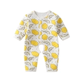 Детская хлопковая демисезонная одежда для мальчиков, удерживающее тепло боди для новорожденных, 1 лет, 12 мес.