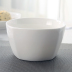 4.5 inch bát vuông màu trắng tinh khiết bộ đồ ăn gốm xương trung quốc gạo Nhật Bản bát đơn giản sáng tạo khuyến mãi Đồ ăn tối