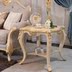 Nội thất phòng khách tối giản châu Âu Sofa vải tùy chỉnh 3 + 2 + 1 bàn cà phê gỗ nguyên khối đôi 旆 Tủ tivi nọi thất thông minh Bộ đồ nội thất