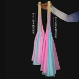 Вспоминая мечты настоящий фанат фаната шелкового танца синий градиент танцующего полиция китайский классический классический танец префектура Янге народный шелк