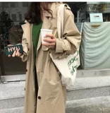 Японская брендовая льняная сумка, вместительный и большой шоппер