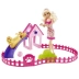 Single Barbie Clockwork Dog Bơi Game Điều khiển bằng giọng nói Puppy Run Set Gift Box Girl Đồ chơi - Búp bê / Phụ kiện bộ đồ chơi búp bê cho bé Búp bê / Phụ kiện