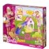 Single Barbie Clockwork Dog Bơi Game Điều khiển bằng giọng nói Puppy Run Set Gift Box Girl Đồ chơi - Búp bê / Phụ kiện búp bê cho bé gái Búp bê / Phụ kiện