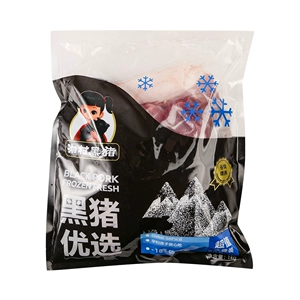 Мясо окорока черной свиньи Xiangcun замороженное, 1 кг