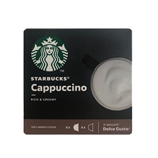 Кофе в капсулах starbucks/星巴克 卡布奇诺咖啡粉囊 120g(12粒)