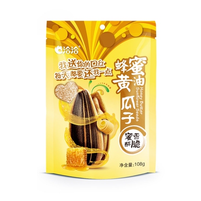 [洽洽 瓜子 蜂蜜黄油味 108g]