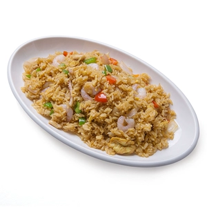 【Вкусной】 морепродукт жареные рисовые рисовые островки
