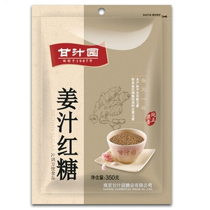 [甘汁园 姜汁红糖 350g]