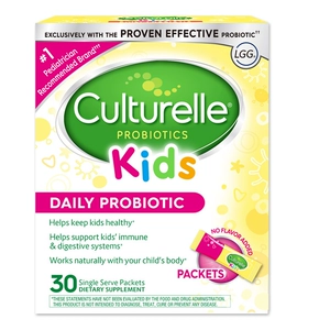 Culturelle Детский пробиотический порошок Lactobacillus rhamnosus, твердый напиток, 30 упаковок