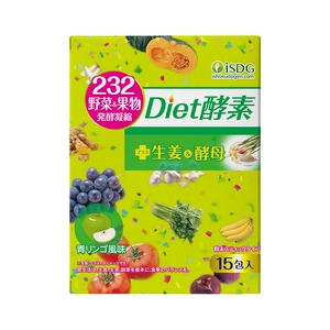 ISDG 232DIET Фермент порошок сплошной напиток 5G*15 Японский импорт