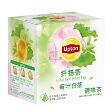 Цветочный нектар lipton/立顿 纤扬茶 荷叶白茶调味茶 21g