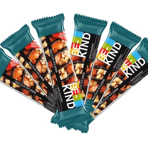BE-KIND Батончики с морской солью, миндалем и какао-орехами, 40 г*6