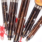 Фиолетовый бамбуковый набор сделает моделирование этнического музыкального инструмента профессиональный