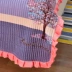 Hàn quốc pha lê nhung giường bìa rửa sạch bông chăn bông chăn nap sheet bìa pad dual-sử dụng máy rửa
