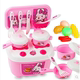 Đồ chơi nhà bếp lớn HelloKitty Bộ đồ chơi nhà bếp mini mô phỏng đồ chơi điều khiển từ xa Đồ chơi gia đình