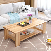 Bàn cà phê hình chữ nhật căn hộ nhỏ phòng khách tiện ích đồ nội thất hiện đại Trung Quốc bàn cà phê bằng gỗ bảng thấp bảng