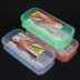 Nhựa gia dụng bộ đồ ăn lưu trữ box với cover bụi đũa hộp bếp đũa hộp thoáng khí cống đũa lồng