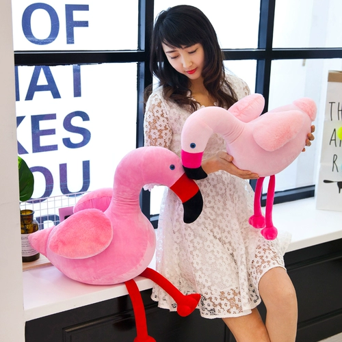 Милая плюшевая кукла, детская игрушка, популярно в интернете, фламинго, подарок на день рождения