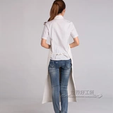 Специальный фартук для работы в мастерской, мягкий ПУ, водонепроницаемый, маслостойкий и противообрастающий фартук, фартук для работников пищевой фабрики, защита труда, слинг-фартук